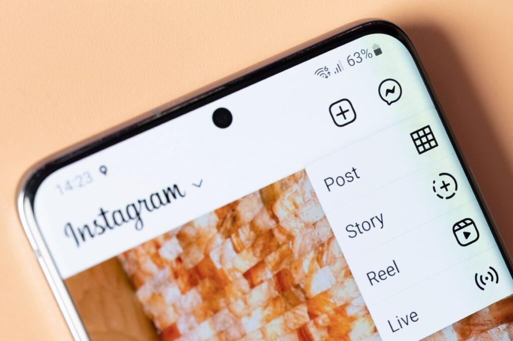 Inhalte auf Instagram erstellen