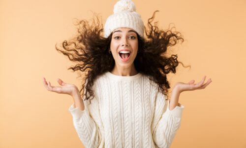 Elegante Wintermode für aktive Tage in der Natur